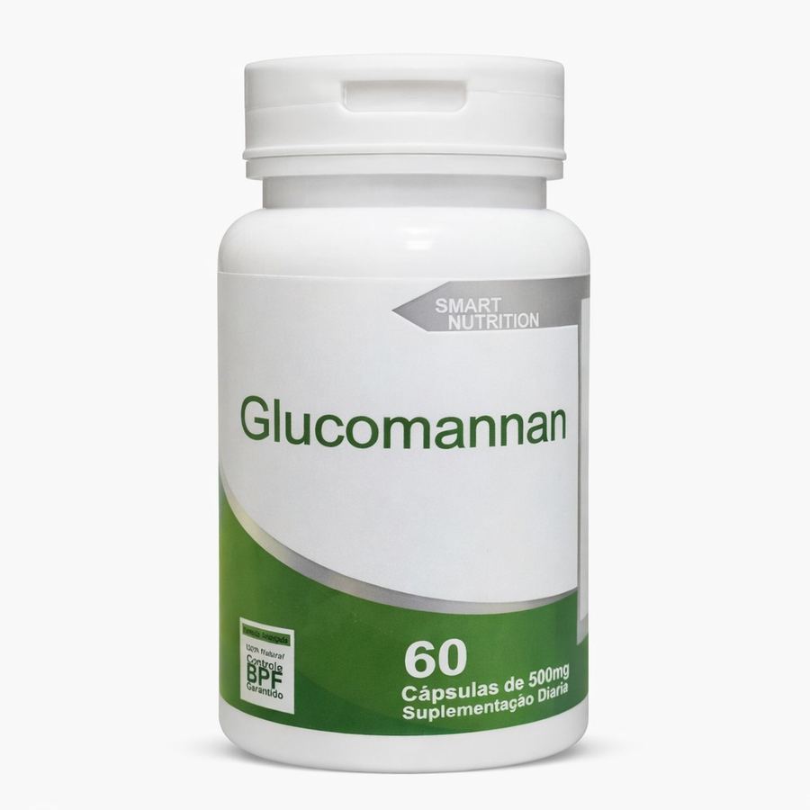 Glucomannan – 60 Cápsulas (500mg)